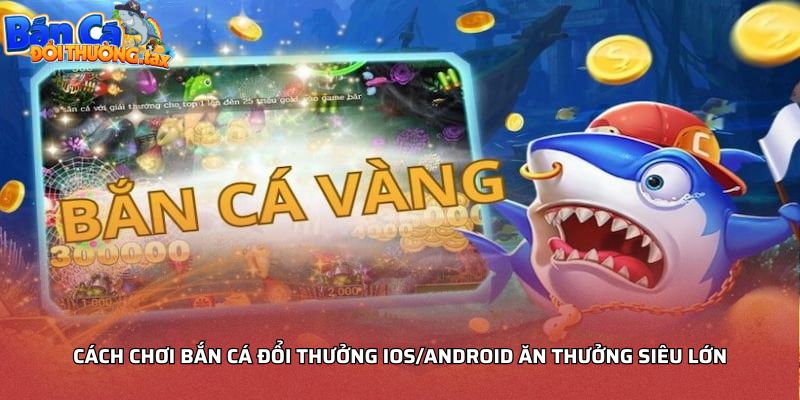 Cách chơi bắn cá đổi thưởng IOS/Android